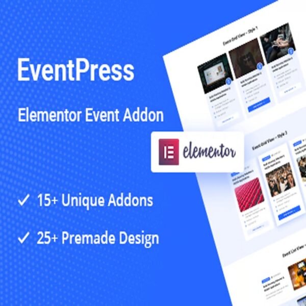 Elementor Events Addon – WordPress Events plugin