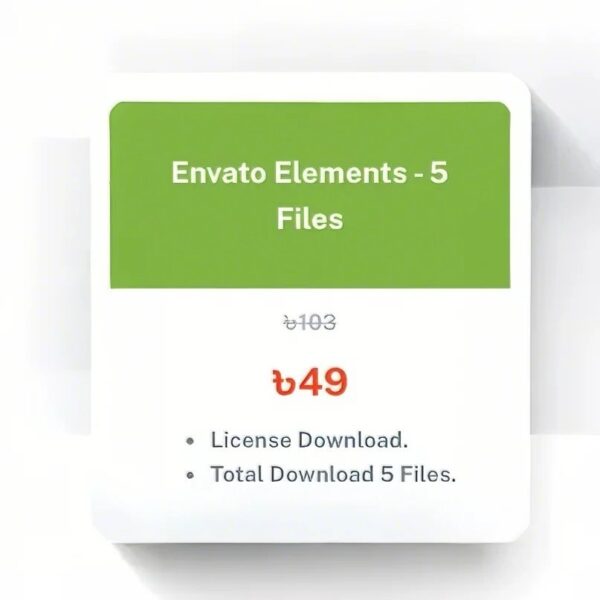 Envato Elements – 5 Files