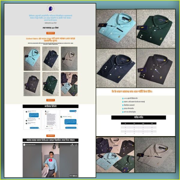 Ralph Lauren Sea Green Shirt – Timeless Style – Cartflows Landing Page